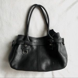 Black Leather Handbag